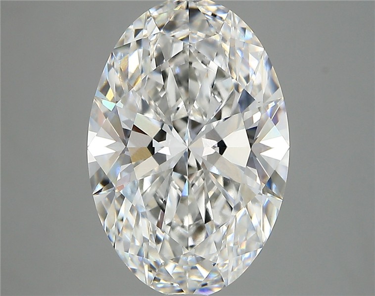 5.08ct Oval F VVS1 Lab-Grown Diamond