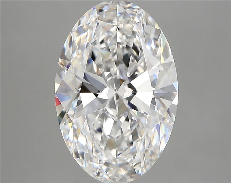 4.29ct Oval D IF Lab-Grown Diamond