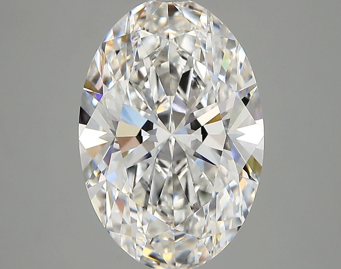 4.32ct Oval F FL Lab-Grown Diamond