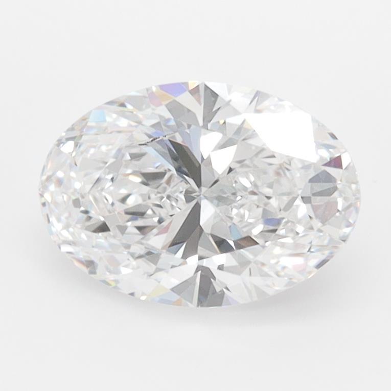 1ct Oval D VVS2 Lab-Grown Diamond