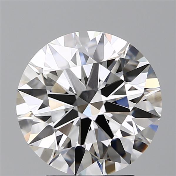 3.08ct Round E VVS2 Lab-Grown Diamond