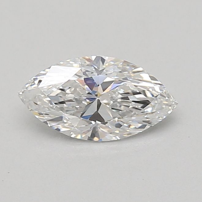0.77ct Marquise D VVS2 Lab-Grown Diamond