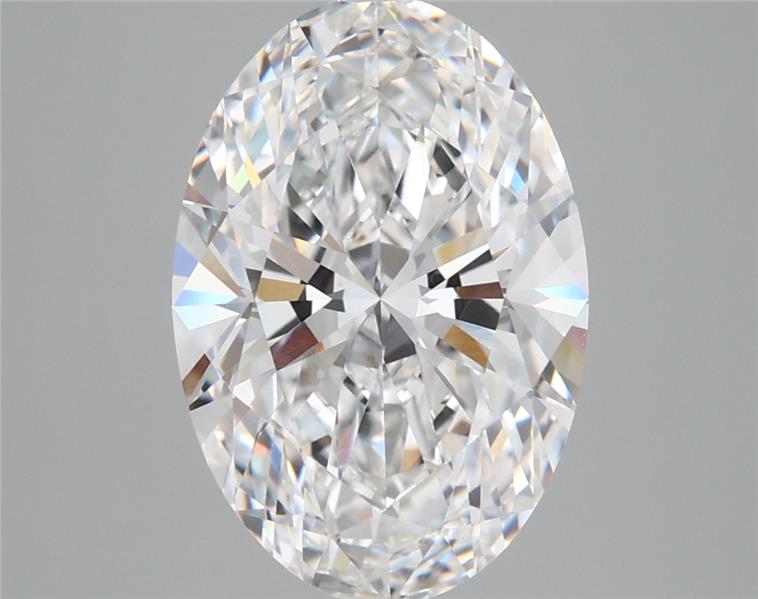 3.83ct Oval D VVS2 Lab-Grown Diamond