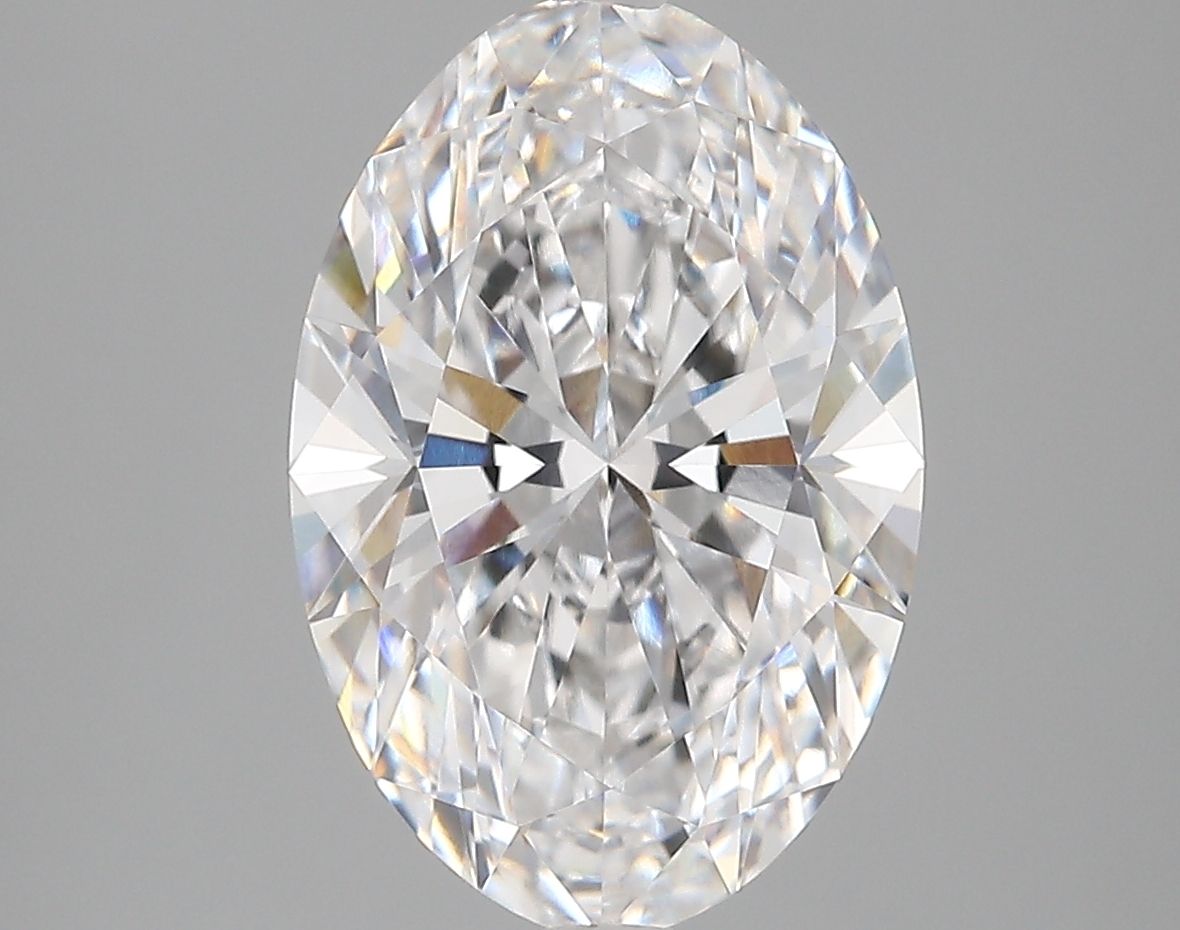 4.25ct Oval D VVS2 Lab-Grown Diamond