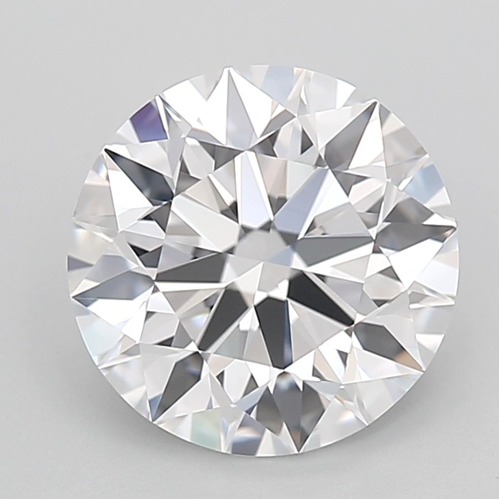 2.85ct Round D VVS1 Lab-Grown Diamond