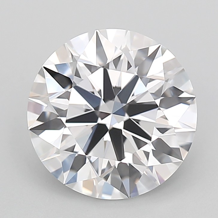 2.77ct Round D VVS1 Lab-Grown Diamond