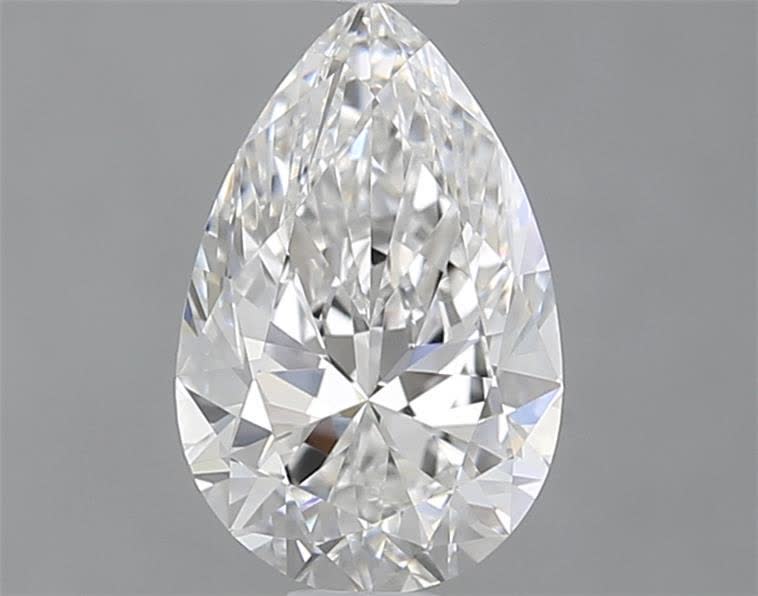 0.8ct Pear E VVS2 Lab-Grown Diamond