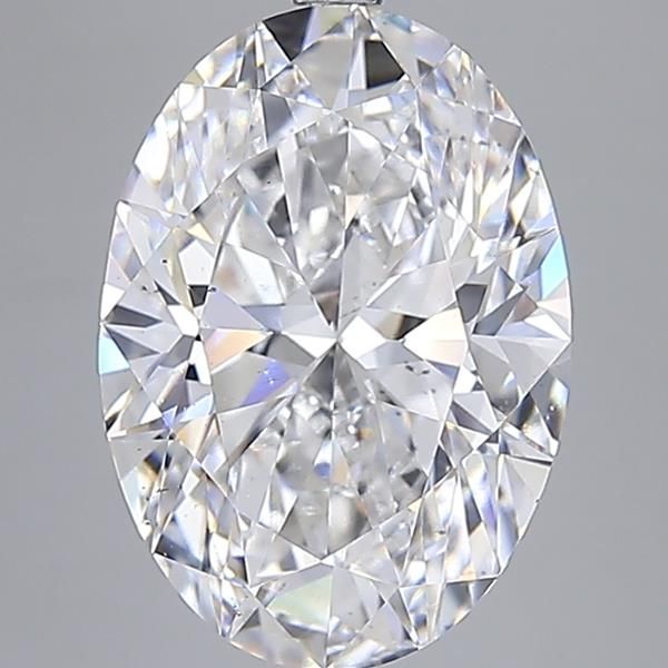 7.01ct Oval E SI1 Lab-Grown Diamond