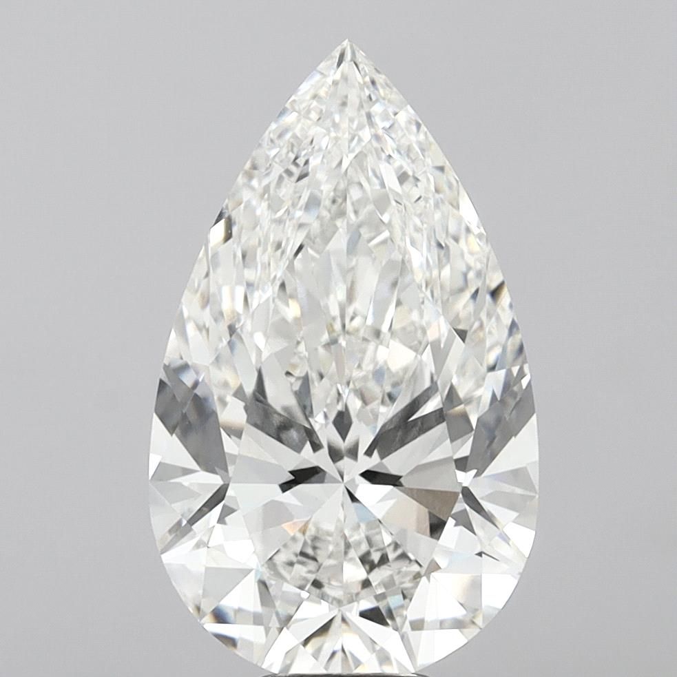 9.54 Carat PEAR Shape F Colour VVS2 Clarity  Cut - White Lab Diamond - 2317308