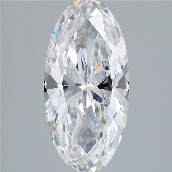2.05ct Moval E VVS2 Lab-Grown Diamond