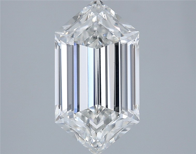 2.72ct Hexagonal F VS1 Lab-Grown Diamond