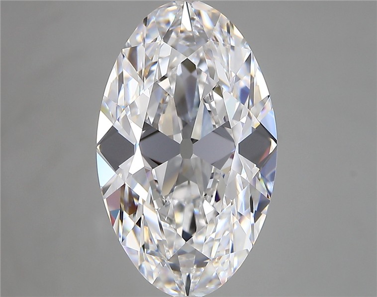 4.91ct Moval D FL Lab-Grown Diamond
