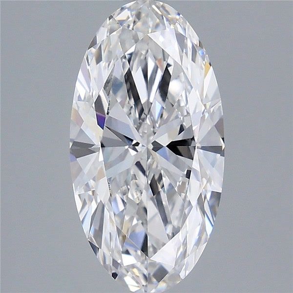 2.5ct Moval D IF Lab-Grown Diamond