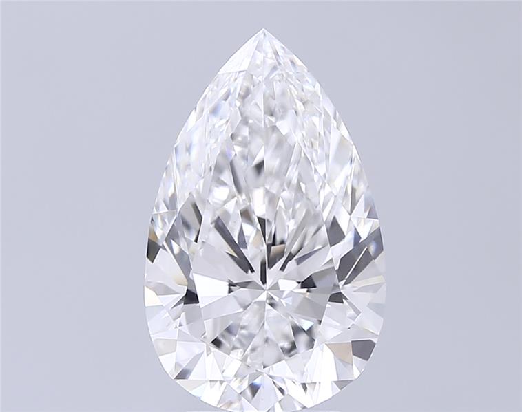 4.55ct Pear E VVS2 Lab-Grown Diamond