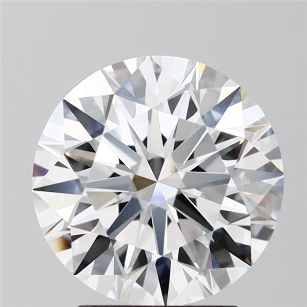 3.08ct Round E VVS2 Lab-Grown Diamond