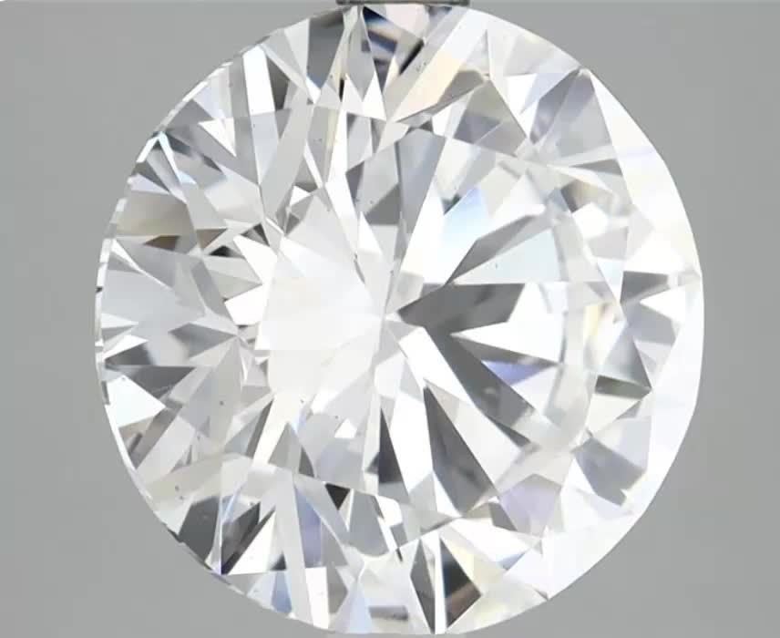 4ct Round D VS2 Lab-Grown Diamond
