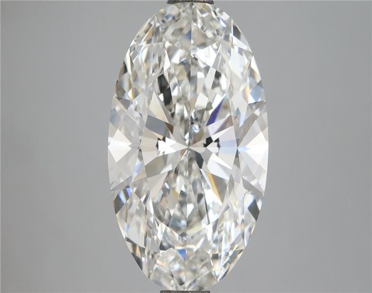 4.34ct Moval F VVS2 Lab-Grown Diamond