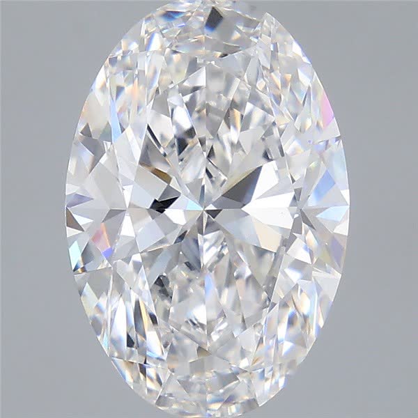 4.01ct Oval D VVS2 Lab-Grown Diamond