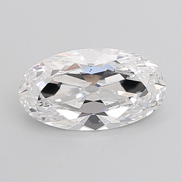 4.02ct Moval D SI1 Lab-Grown Diamond