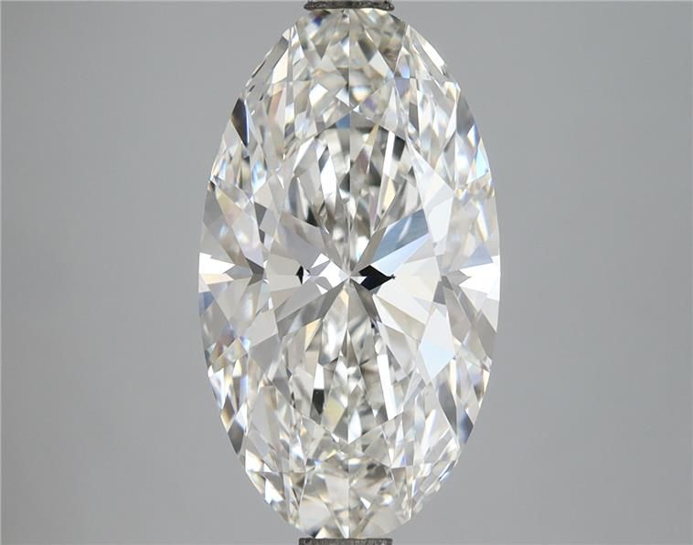 4.07ct Moval D VVS2 Lab-Grown Diamond
