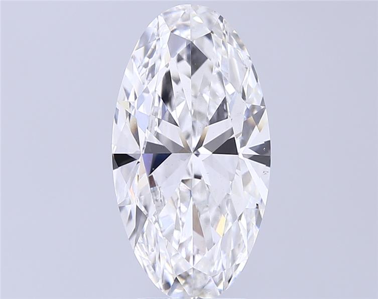 4.01ct Moval E VS2 Lab-Grown Diamond