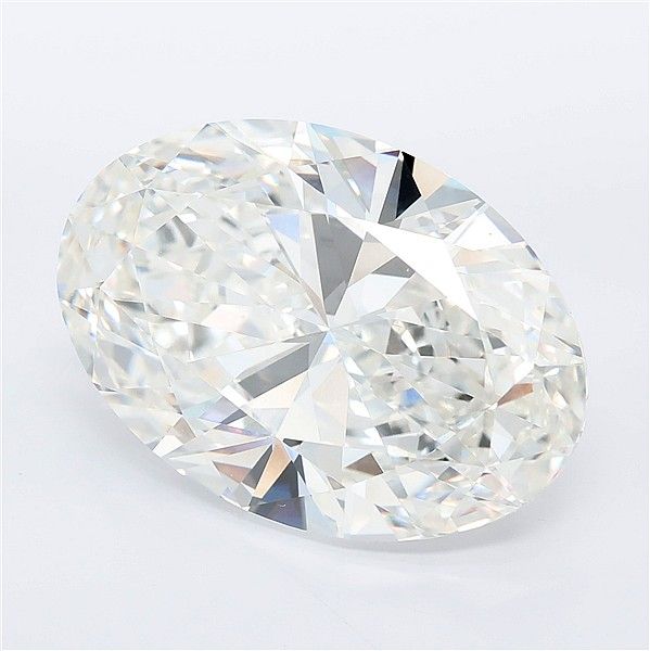 13.03ct Oval F VVS2 Lab-Grown Diamond