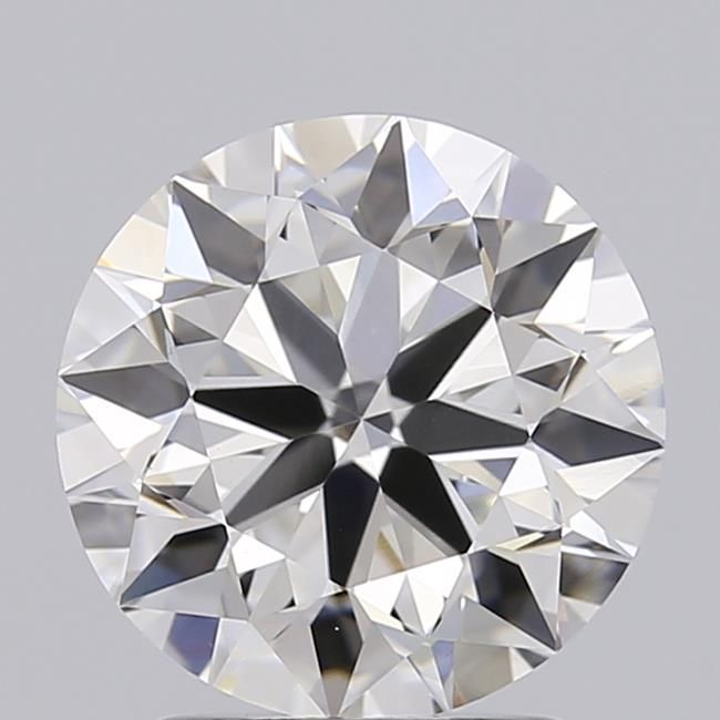 2ct Round F VVS2 Lab-Grown Diamond