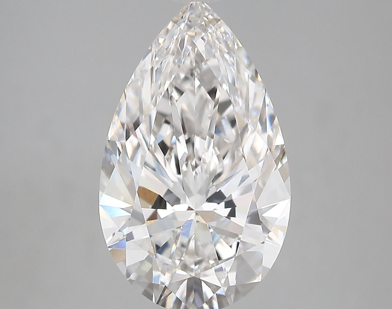 4.79ct Pear F IF Lab-Grown Diamond