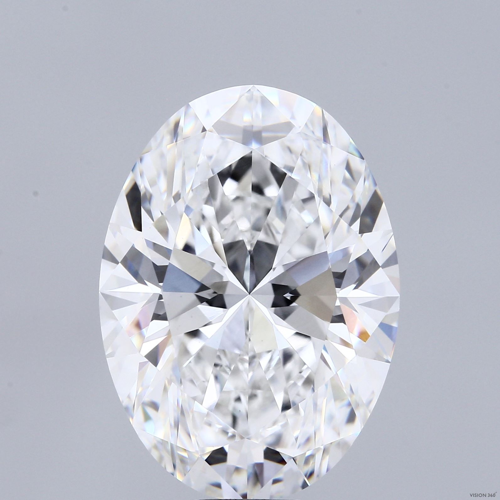 17.05 Carat OVAL Shape E Colour VVS2 Clarity  Cut - White Lab Diamond - 2017779