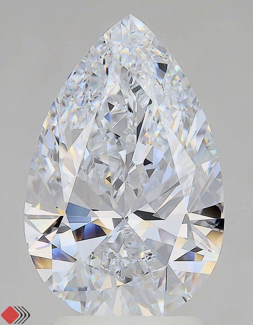 3.5ct Pear E VVS1 Lab-Grown Diamond