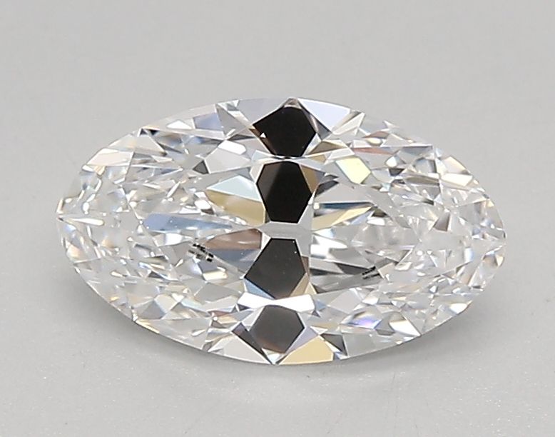 0.88ct Moval D FL Lab-Grown Diamond