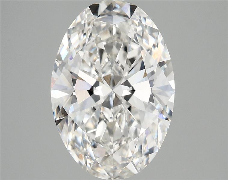 3.47ct Oval F VVS2 Lab-Grown Diamond