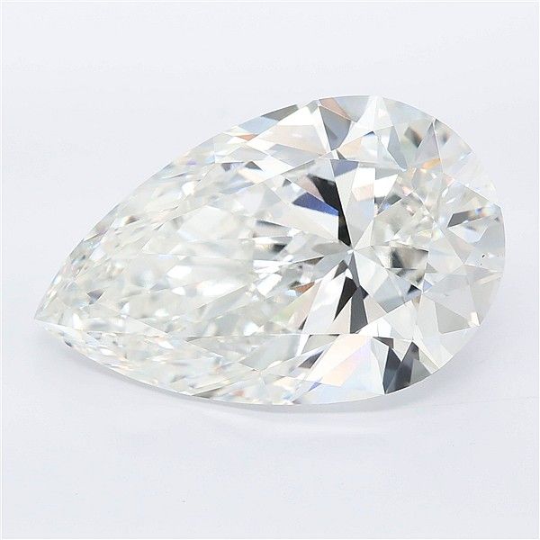 12.08ct Pear F VVS2 Lab-Grown Diamond