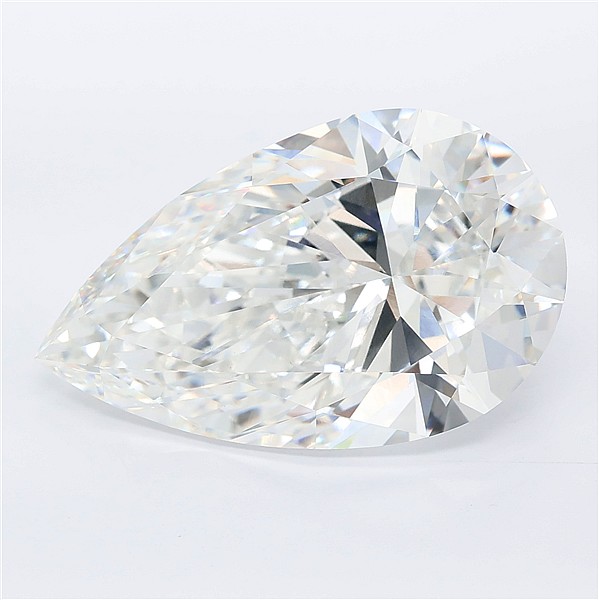 14.01ct Pear F VVS2 Lab-Grown Diamond