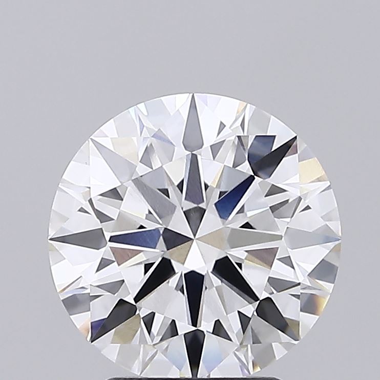 3.21ct Round F VVS2 Lab-Grown Diamond