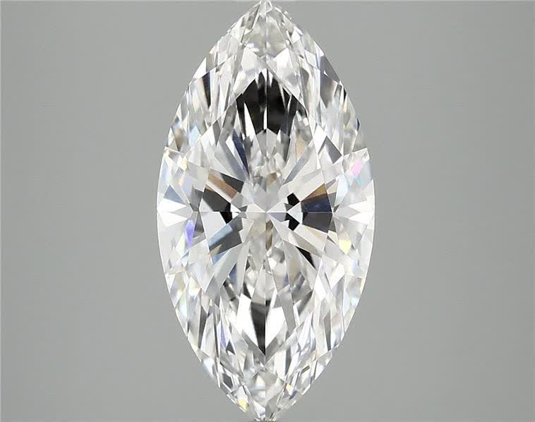 2.65ct Marquise F VVS2 Lab-Grown Diamond