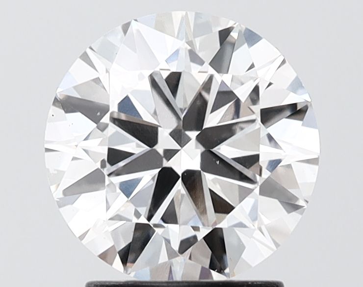 2ct Round F VS1 Lab-Grown Diamond