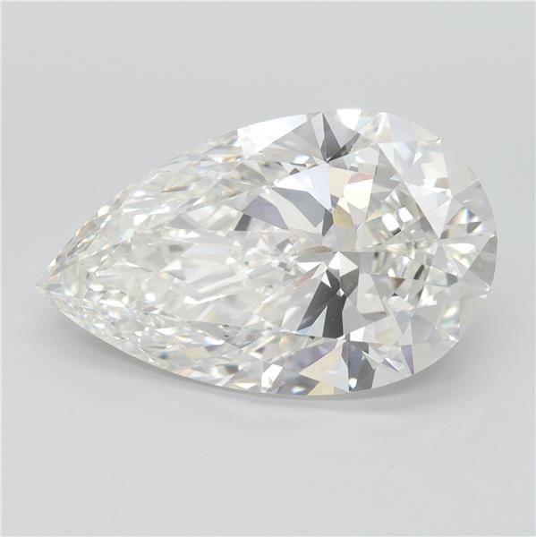 10.04 Carat PEAR Shape G Colour VVS2 Clarity  Cut - White Lab Diamond - 2328754
