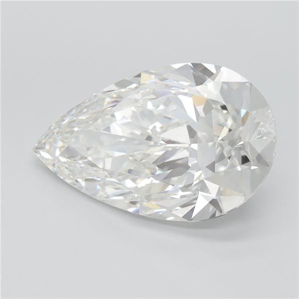 10.07 Carat PEAR Shape F Colour VS1 Clarity  Cut - White Lab Diamond - 2328755