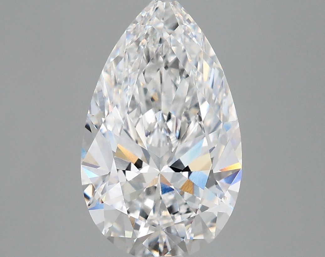 2.76ct Pear D VVS2 Lab-Grown Diamond