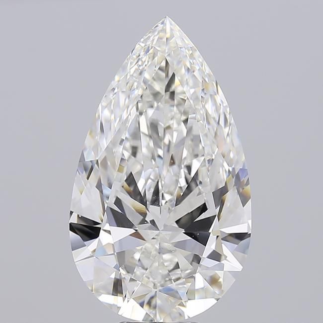 10.51 Carat PEAR Shape F Colour VVS2 Clarity  Cut - White Lab Diamond - 2168699