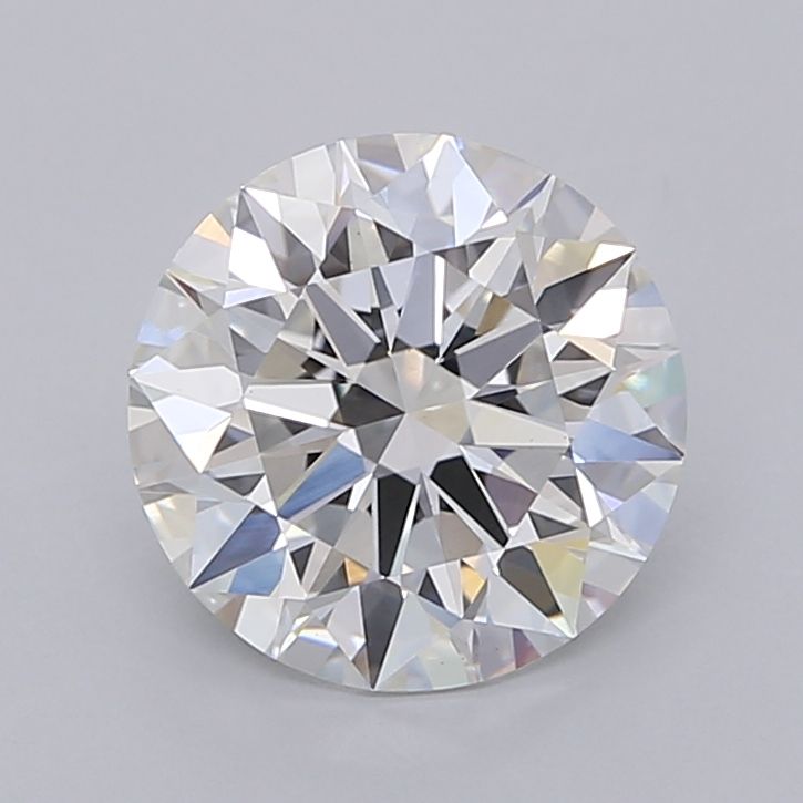 2.54ct Round F VVS2 Lab-Grown Diamond
