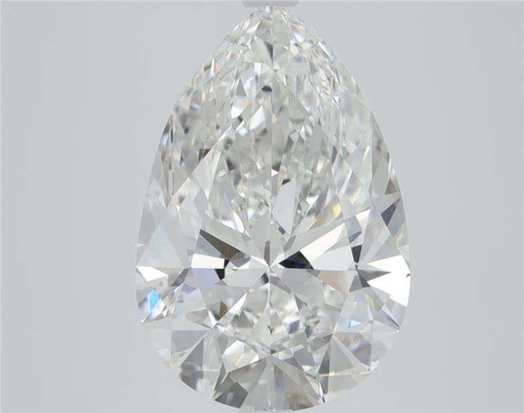 7.05ct Pear F VVS2 Lab-Grown Diamond