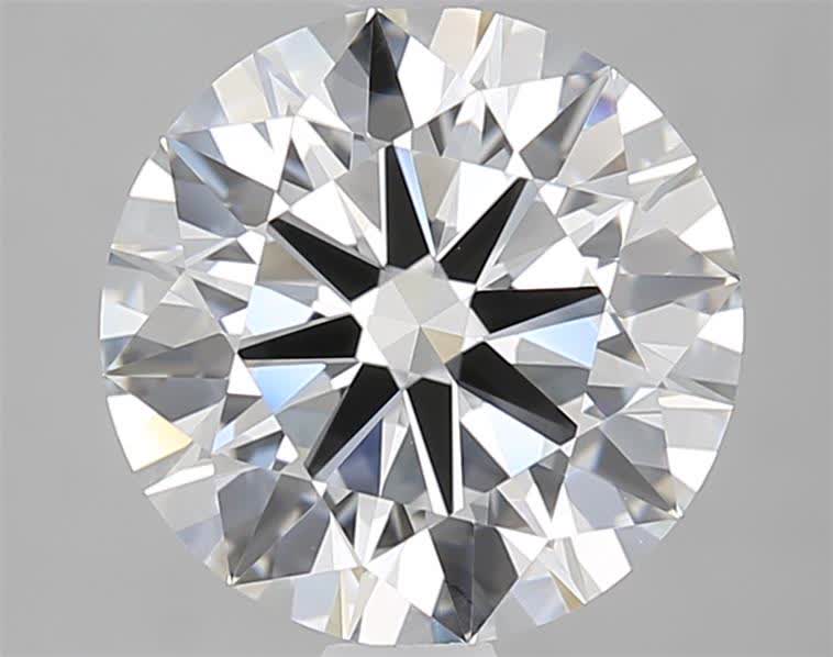 3ct Round E VVS1 Lab-Grown Diamond