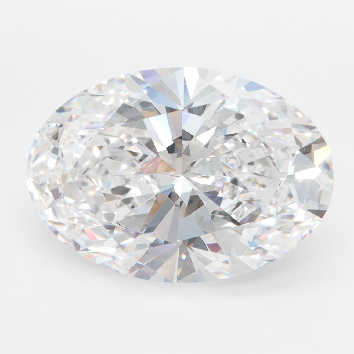 4.04ct Oval D FL Lab-Grown Diamond