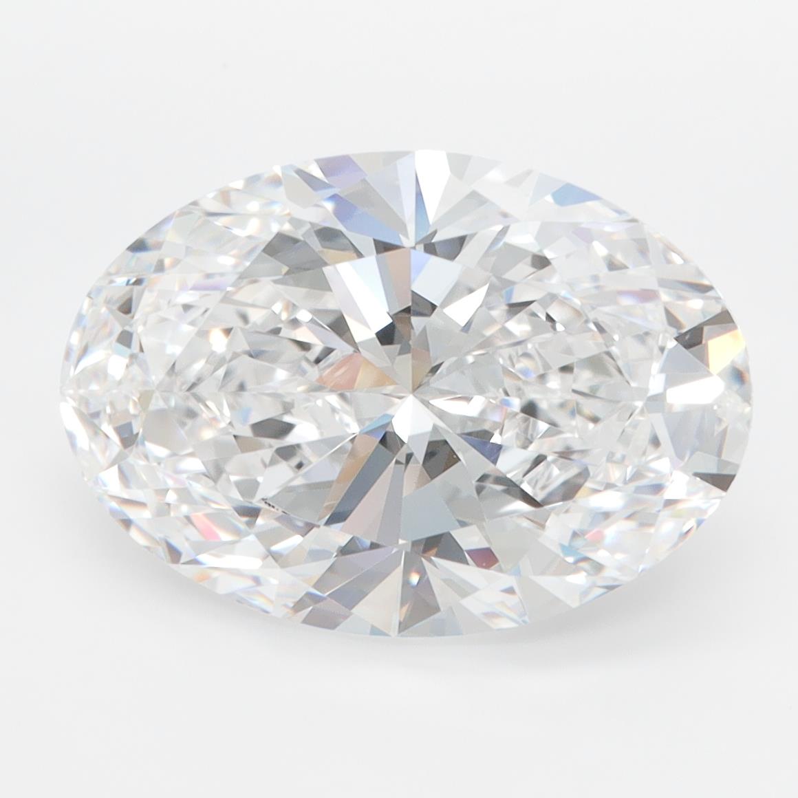 5.37ct Oval D FL Lab-Grown Diamond
