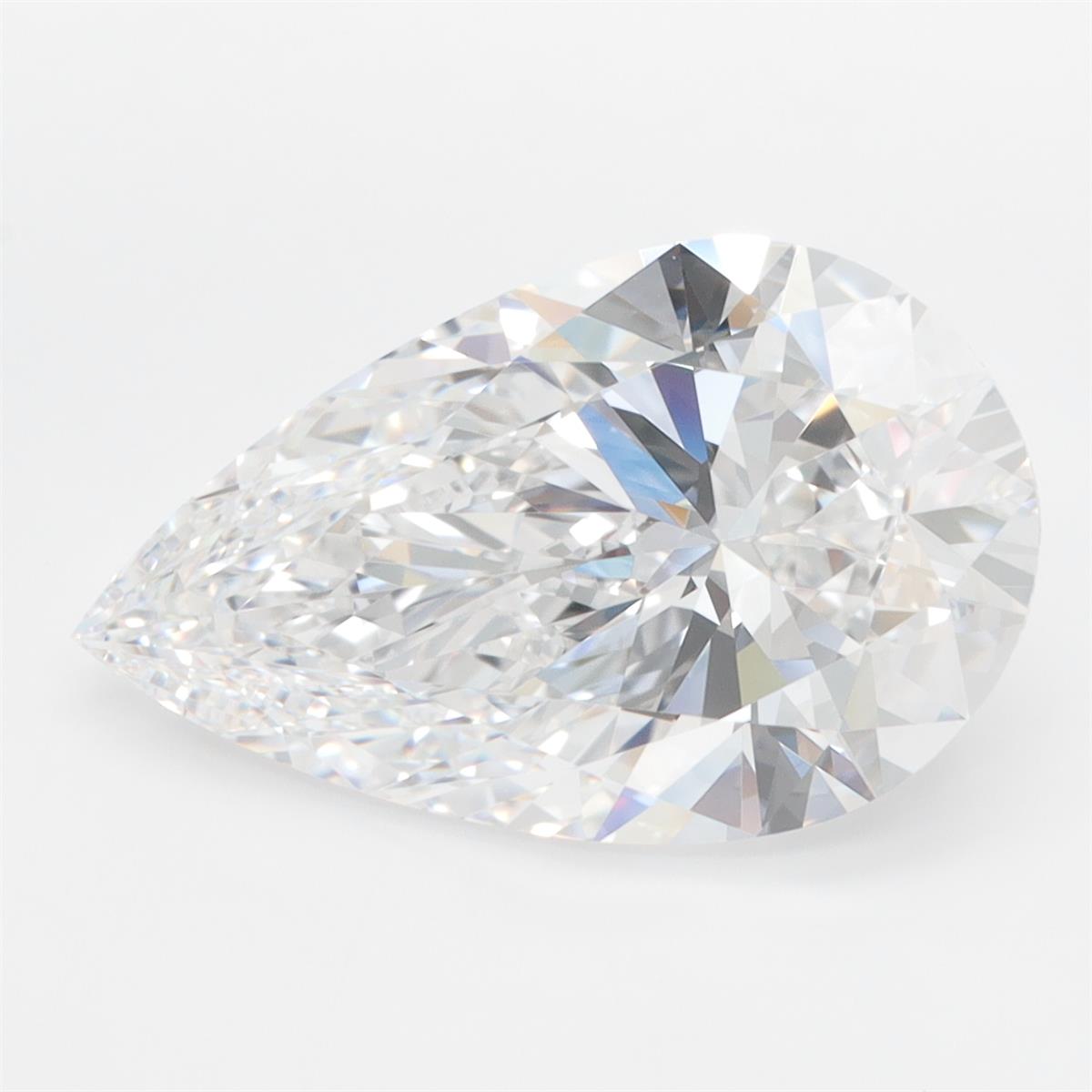 5.05ct Pear D FL Lab-Grown Diamond