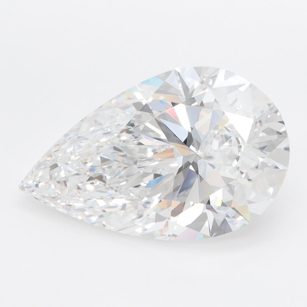 3.07ct Pear D VVS1 Lab-Grown Diamond