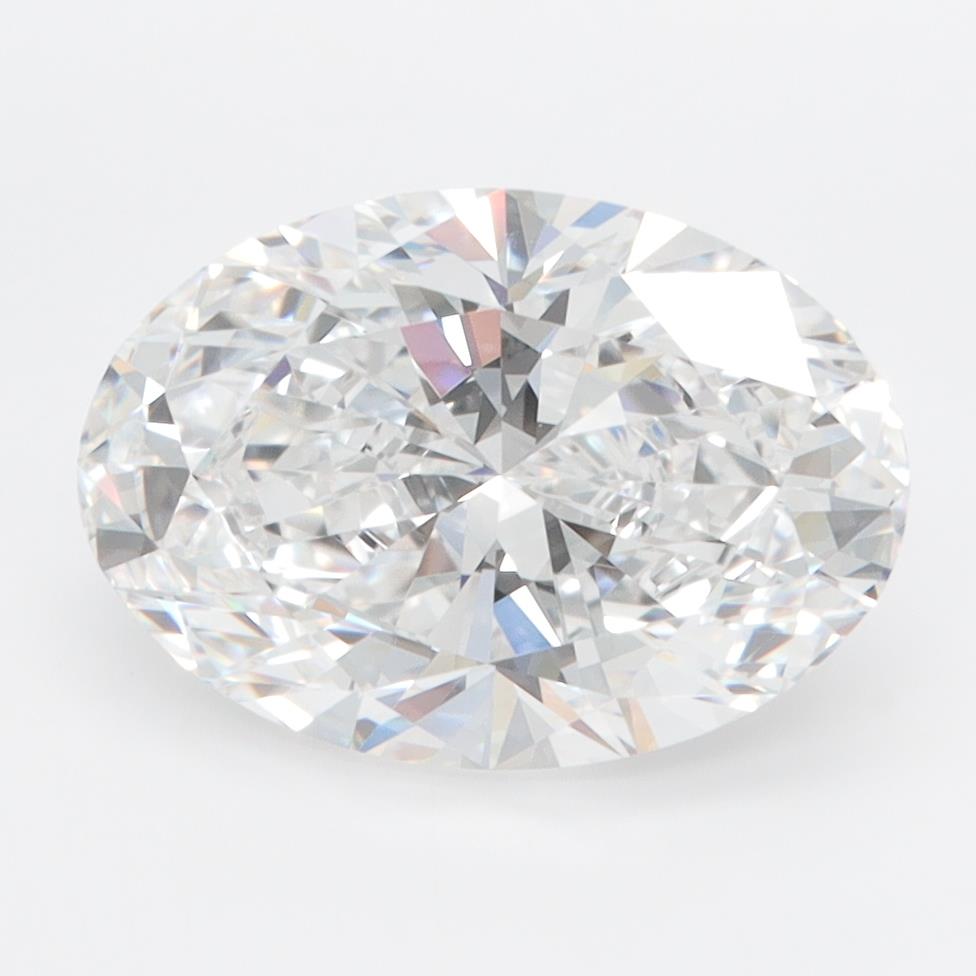 3ct Oval D VVS1 Lab-Grown Diamond