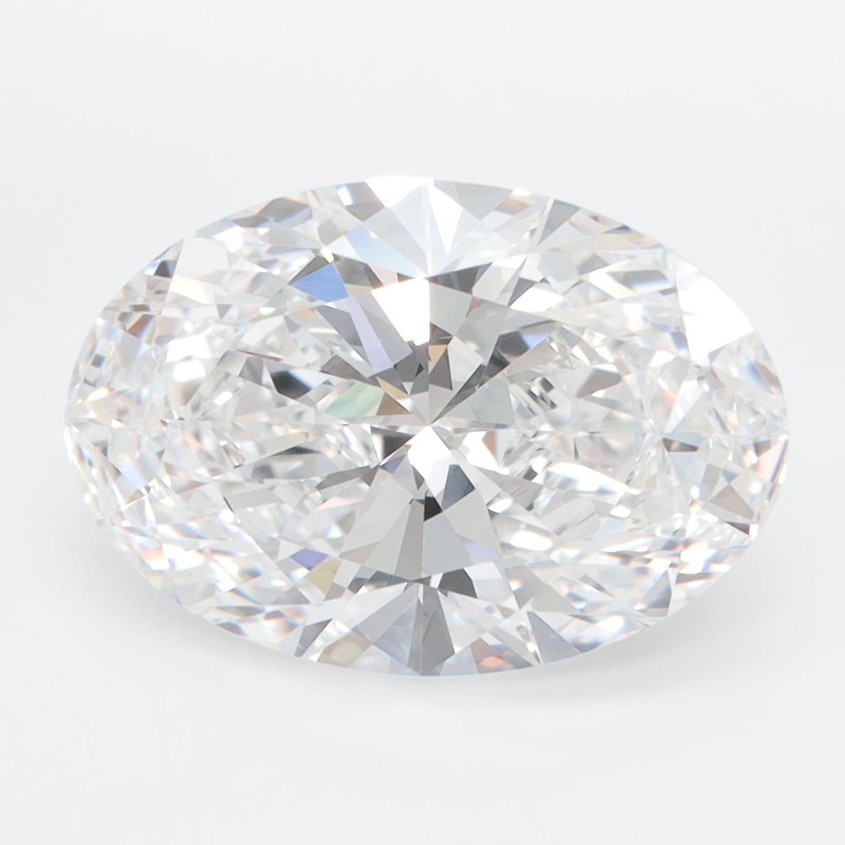 3.27ct Oval D FL Lab-Grown Diamond